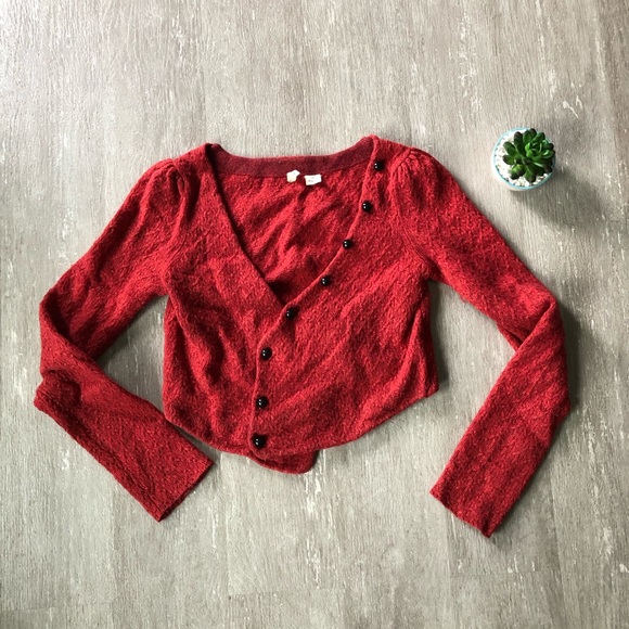 Anthropologie Sweaters - Anthropologie Moth Cropped Cardigan Sweater